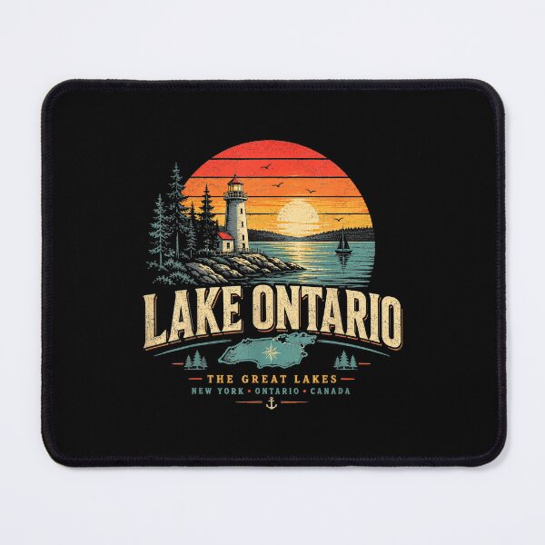 Item preview, Lake Ontario Est 1615 Vintage Great Lakes designed and sold by MelBarrerahh.