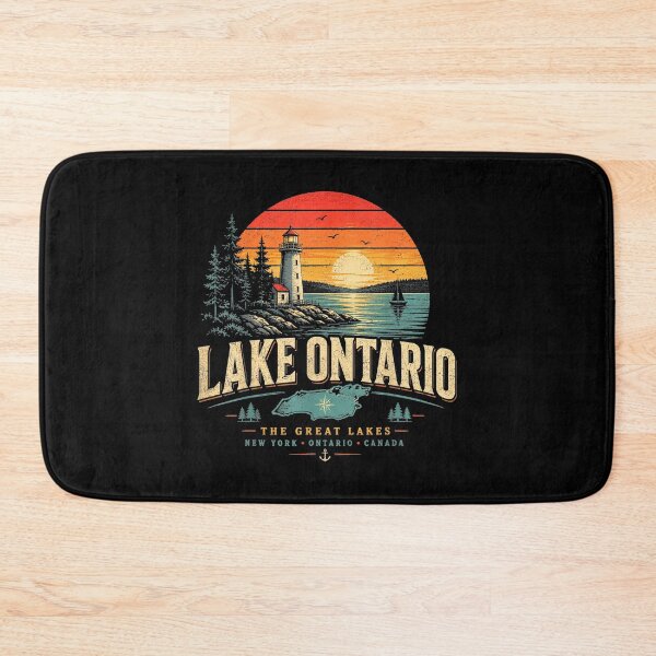 Item preview, Lake Ontario Est 1615 Vintage Great Lakes designed and sold by MelBarrerahh.