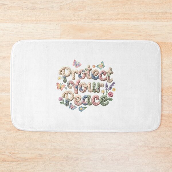 Item preview, Protect Your Peace Crochet Yarn Art designed and sold by ehabm15.