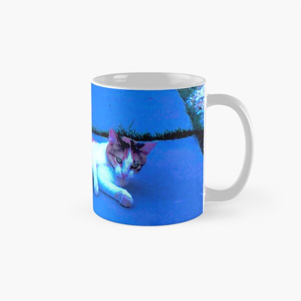 Aperçu de l'œuvre Calico bleu créée et vendue par TM Art.