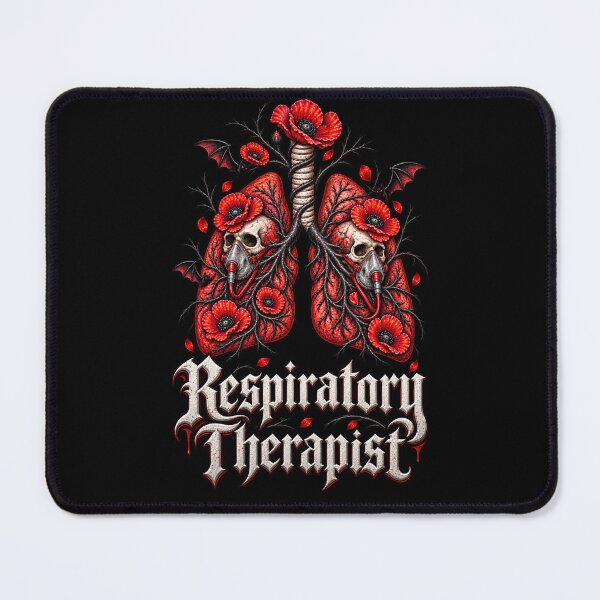 Item preview, Gothic Respiratory Therapist Poppy Halloween designed and sold by ClinicalHubs.