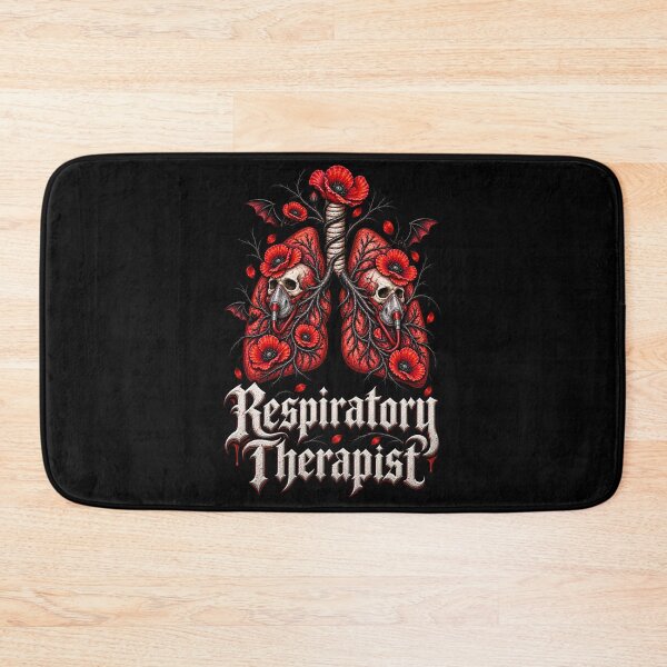 Item preview, Gothic Respiratory Therapist Poppy Halloween designed and sold by ClinicalHubs.
