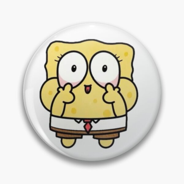 Item preview, Yellow Sponge Creature Kawaii Reaction Theme designed and sold by Adronia.