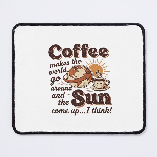Item preview, Coffee Runs the World designed and sold by MackandTeez.