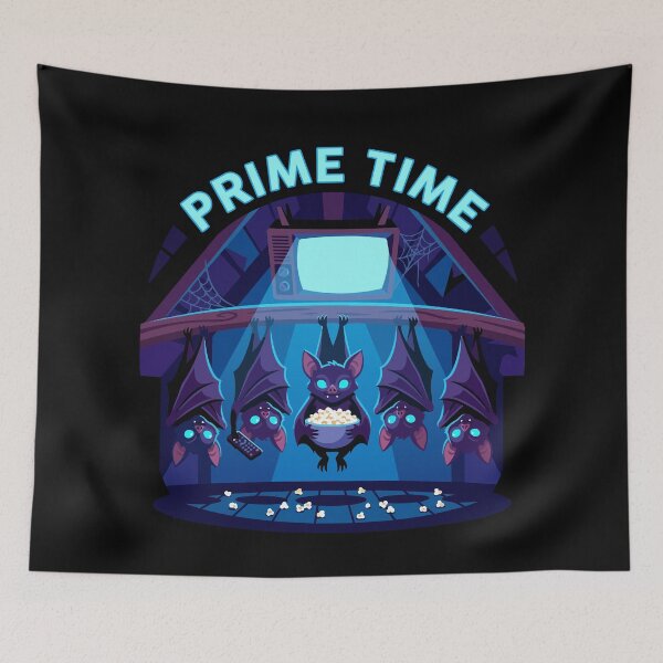 Item preview, HALLOWEEN Prime Time Funny Bats Movie Theater designed and sold by Uglyandcute.