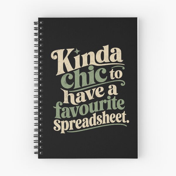Item preview, Kinda Chic quote designed and sold by Youmytype.