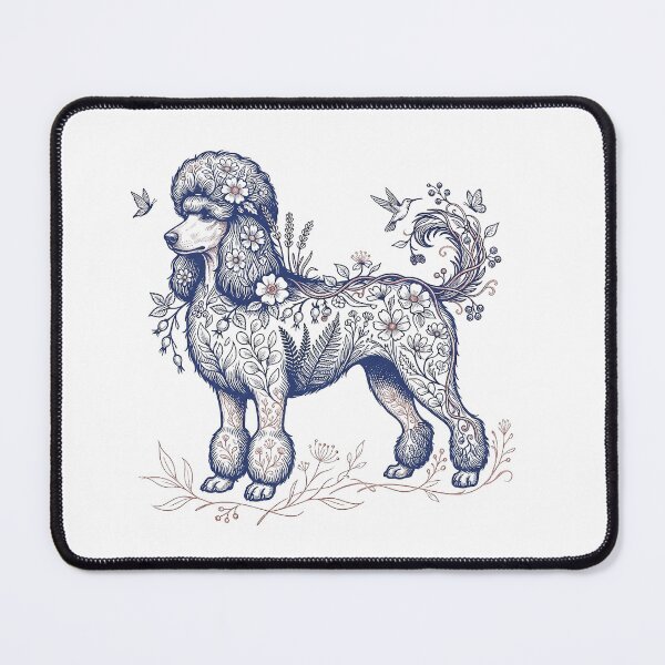 Item preview, Poodle Botanical Illustration designed and sold by SUP-R-Ts.