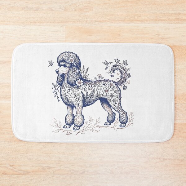 Item preview, Poodle Botanical Illustration designed and sold by SUP-R-Ts.
