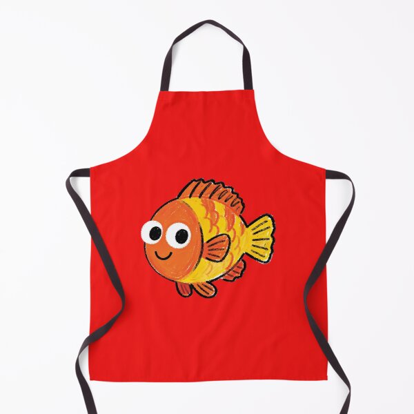 Item preview, Cute Garibaldi Fish Illustration designed and sold by andromeda-redd.