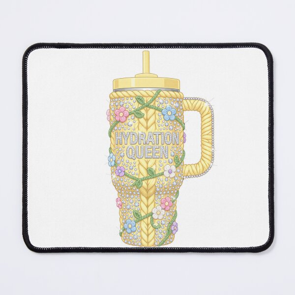 Item preview, Hydration Queen Rhinestone Chunky Knit Tumbler designed and sold by ehabm15.