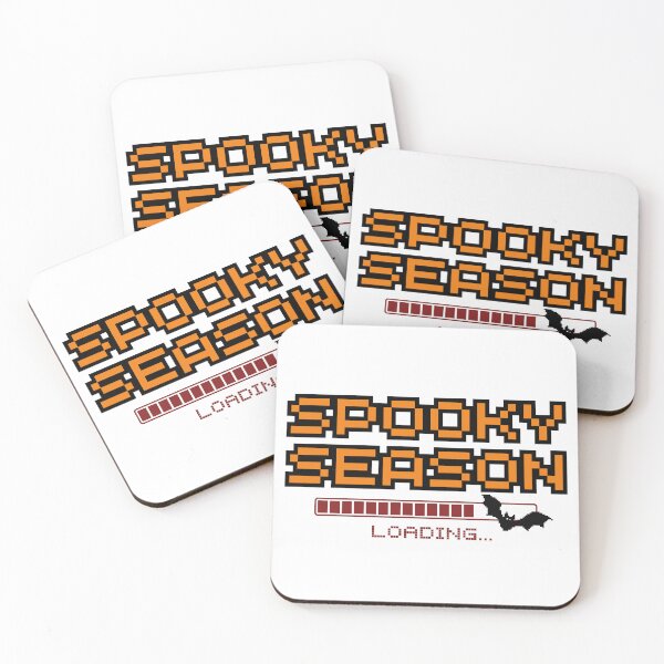 Item preview, Spooky Season Loading Retro Pixel Art Halloween T-Shirt designed and sold by AsolsArts.