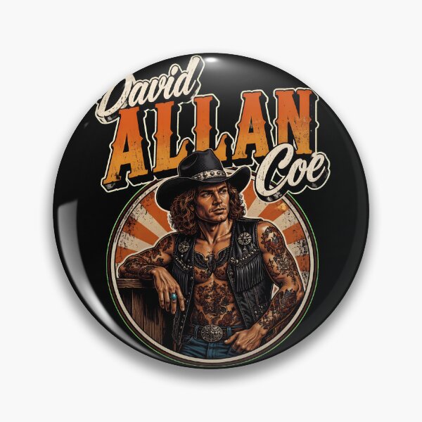Item preview, David Allan Coe designed and sold by Strow--bary.