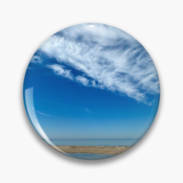Item preview, Wispy clouds by the beach designed and sold by ClarissaFlora.