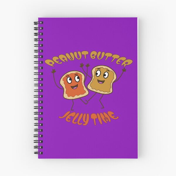 Item preview, Peanut Butter Jelly Time Retro Cartoon Design designed and sold by TheNiftySpot.