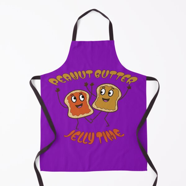 Item preview, Diseño de dibujos animados retro de Peanut Butter Jelly Time designed and sold by TheNiftySpot.