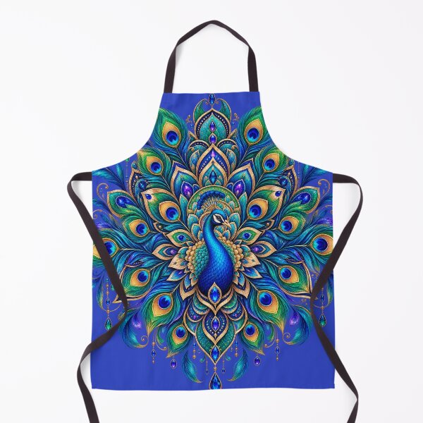 Item preview, Peacock Mandala – Colorful Boho Feather & Floral Design designed and sold by Lumvero.