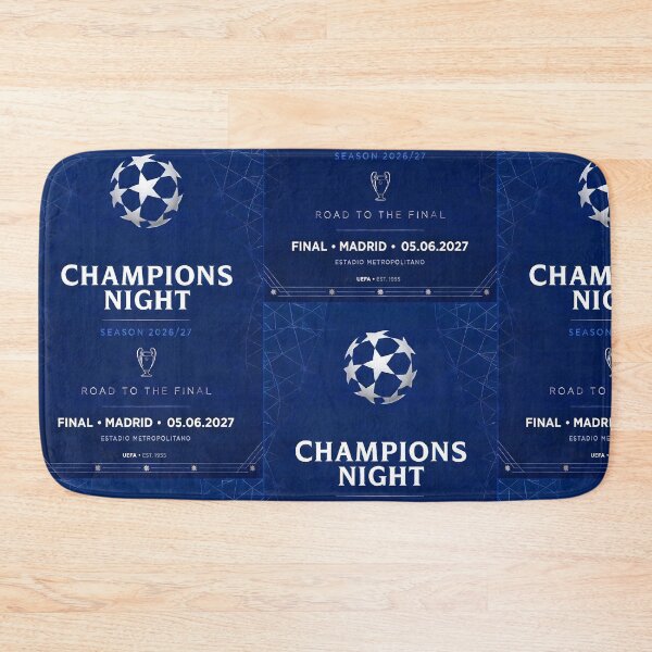 Item preview, Champions Night Football Final 2027 Madrid  designed and sold by Abeshinobi.