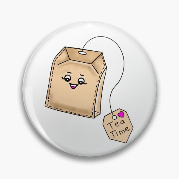 Item preview, Cute Teabag Tea Time designed and sold by Sartoris Art.