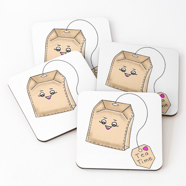 Item preview, Cute Teabag Tea Time designed and sold by Sartoris Art.