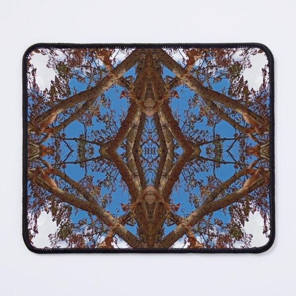 Item preview, Sky branches with white clouds, mirror photo designed and sold by lyloubeaupere.