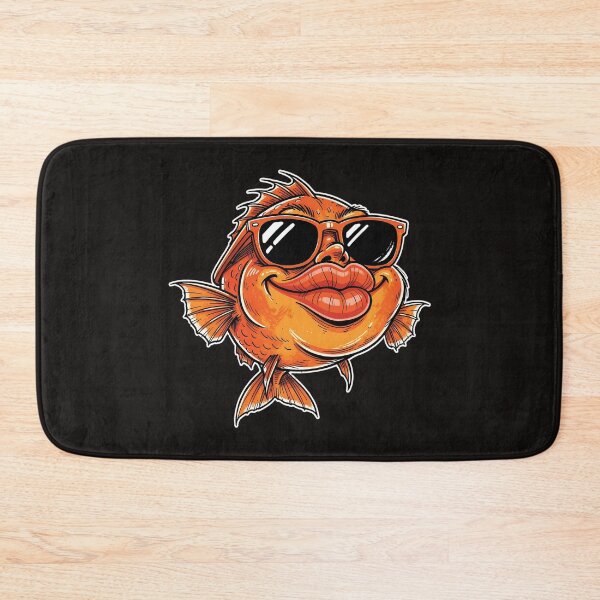 Item preview, Cool Garibaldi Fish With Sunglasses designed and sold by andromeda-redd.
