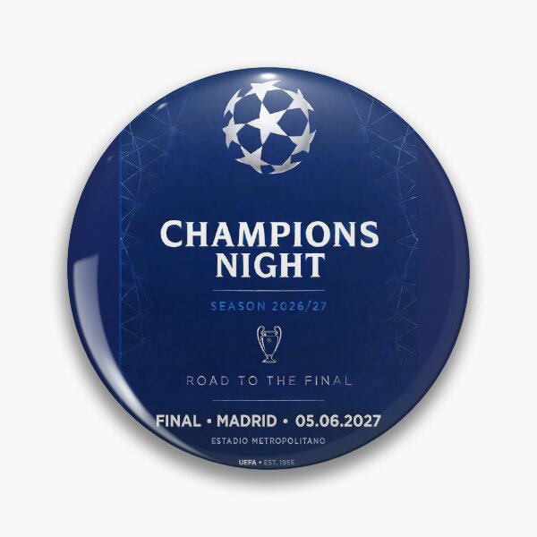 Item preview, Champions Night Football Final 2027 Madrid  designed and sold by Abeshinobi.