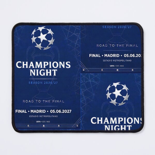 Item preview, Champions Night Football Final 2027 Madrid designed and sold by Abeshinobi.