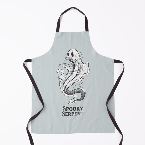 Item preview, Spooky serpent - Halloween serpent ghost designed and sold by ParadoxParadox.
