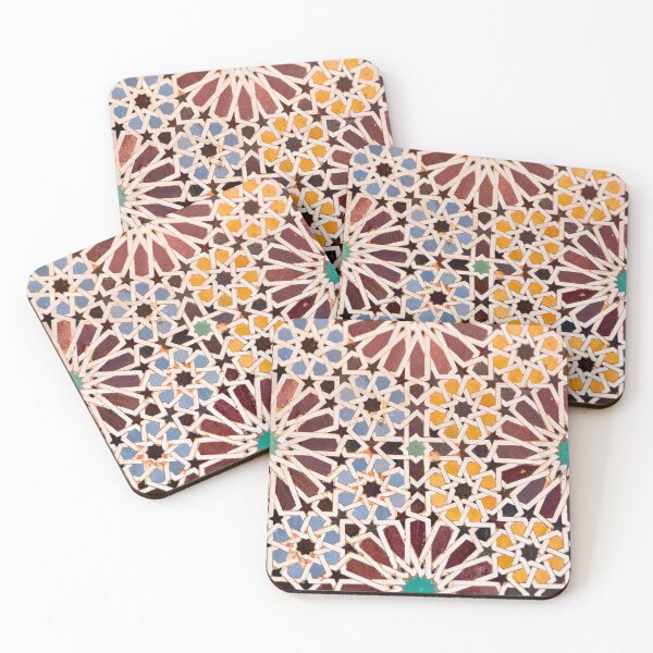 Item preview, Colorful Moroccan zelij Pattern - Moroccan Tile Pattern designed and sold by ANZI-Shop.