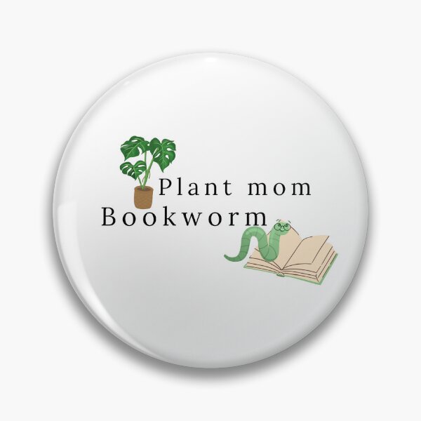 Item preview, Plant Mom, Bookworm | Green Bookish Aestethic designed and sold by Nyxander's Bookish Catalogue.