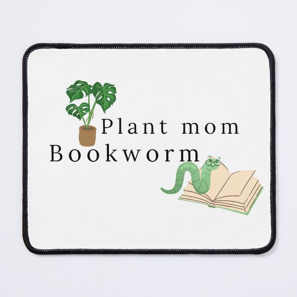 Item preview, Plant Mom, Bookworm | Green Bookish Aestethic designed and sold by Nyxander's Bookish Catalogue.