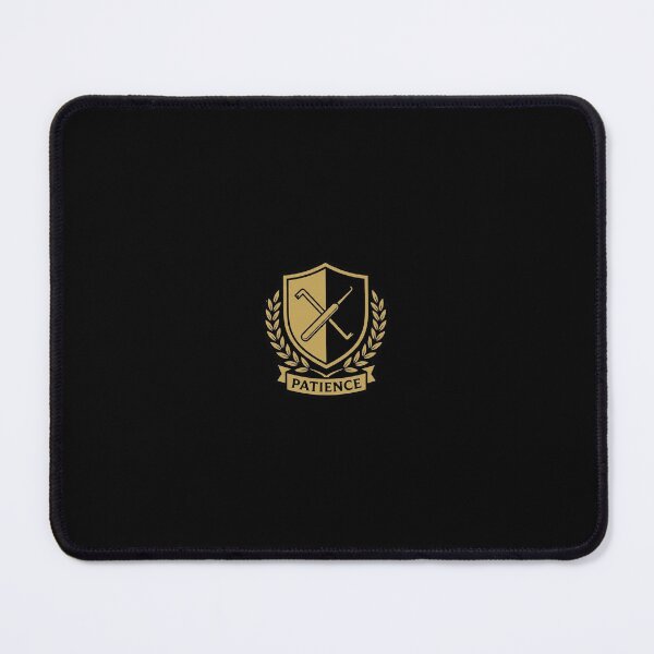 Item preview, Locksport Heraldic Crest - Patience Badge Design designed and sold by Node & Switch.