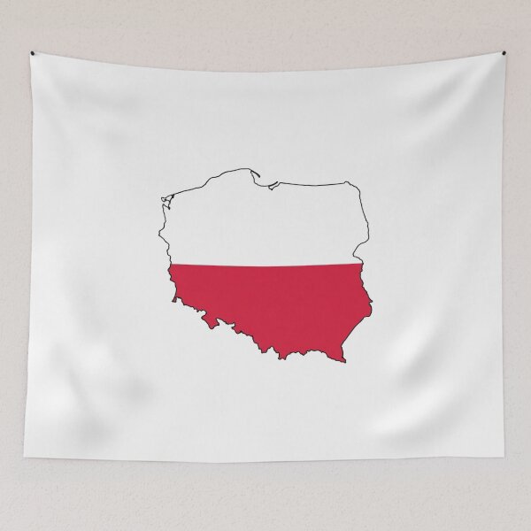 Aperçu de l'œuvre Pologne créée et vendue par Flagshape.