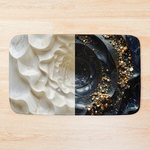 Item preview, Alabaster and Slate Geometric Spiral with Pyrite Accents designed and sold by Vicky Brago-Mitchell®.