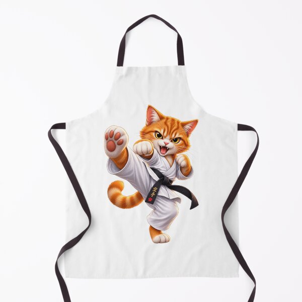Item preview, Karate Cat Black Belt – Funny Martial Arts Kitty designed and sold by AndrewYoko.