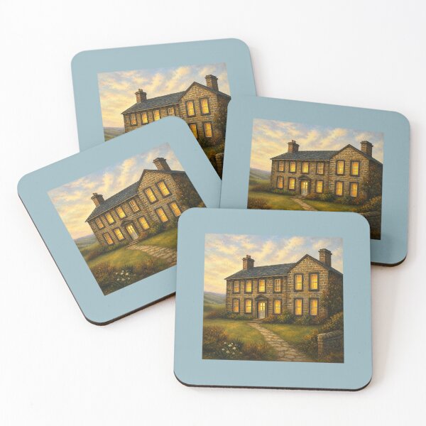 Item preview, The Brontë Parsonage on the Moor designed and sold by Novel Works Studio.