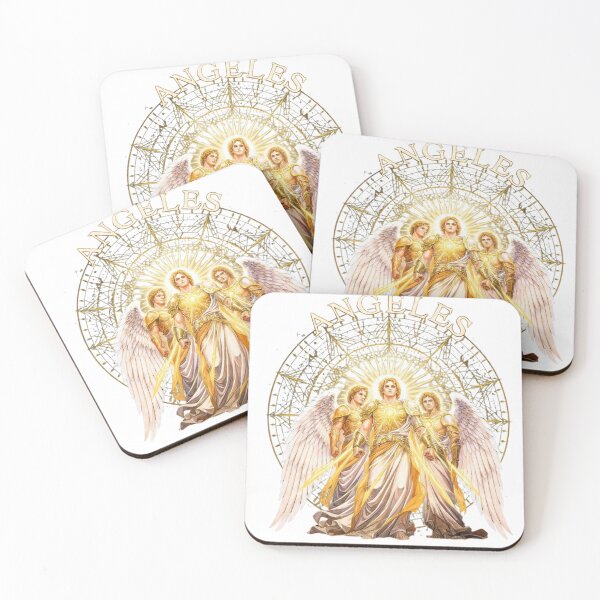 Item preview, Guardian Angels of Protection- Divine Golden Warriors  designed and sold by LC&LCPlatform.