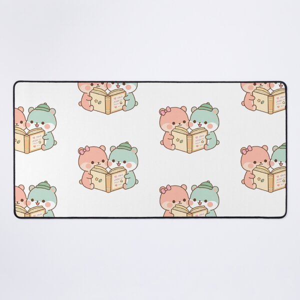 Item preview, Kawaii Cute Bears Reading Book Cozy Storytime designed and sold by Cuddly-Critters.