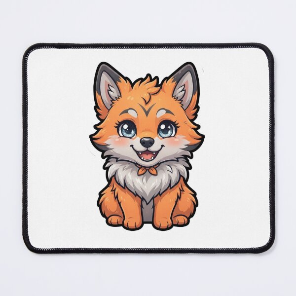 Item preview, Cute Orange Fox Sticker | Kawaii Chibi Furry Fox Fursona Art | Fursuit Fandom Gift designed and sold by HOODYBUDSTYLES.