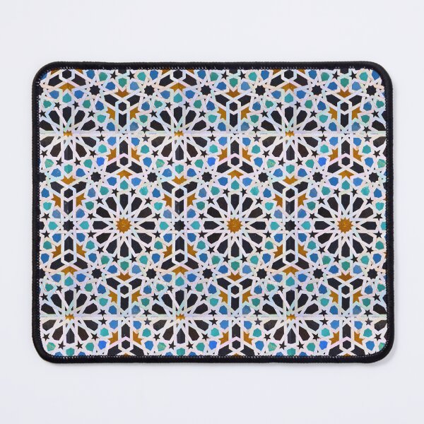 Item preview, Blue Moroccan zelij Pattern - Moroccan Tile Pattern designed and sold by ANZI-Shop.