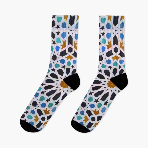 Item preview, Blue Moroccan zelij Pattern - Moroccan Tile Pattern designed and sold by ANZI-Shop.