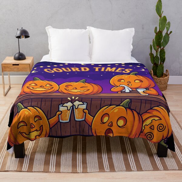 Item preview, HALLOWEEN Gourd Times Funny Pumpkin Friends designed and sold by Uglyandcute.