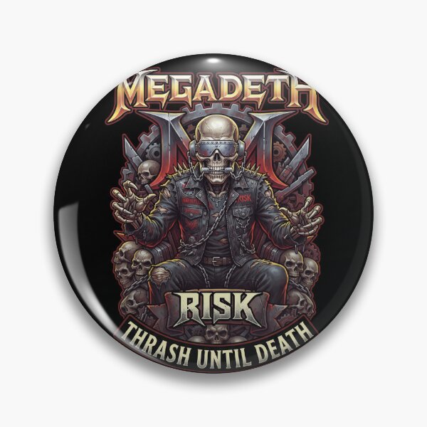 Item preview, Design Vic Rattlehead - Thrash Until Death designed and sold by EzequielBC.