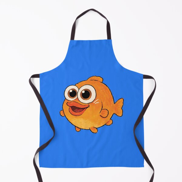 Item preview, Cute Garibaldi Fish Cartoon designed and sold by andromeda-redd.