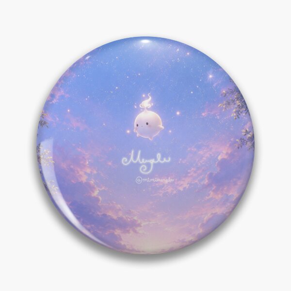 Item preview, Airliea Floating Beneath a Lavender Sky in Mergle Forest designed and sold by Minimergle.