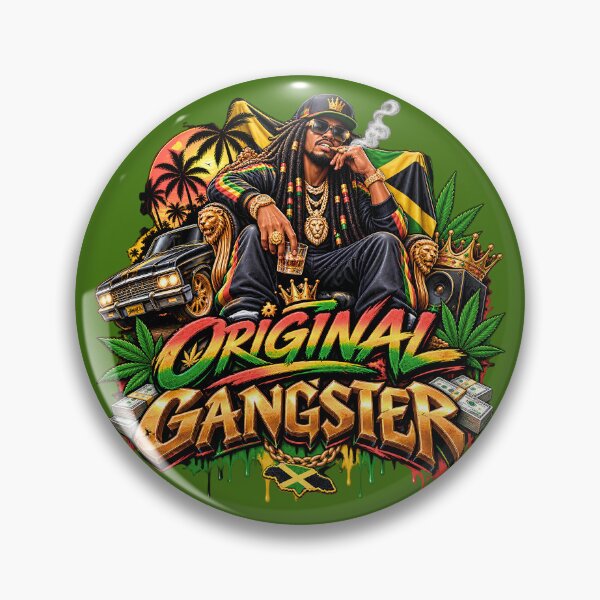 Item preview, Dancehall Original Gangster Jamaica Graphic Tee designed and sold by digitalbob60.
