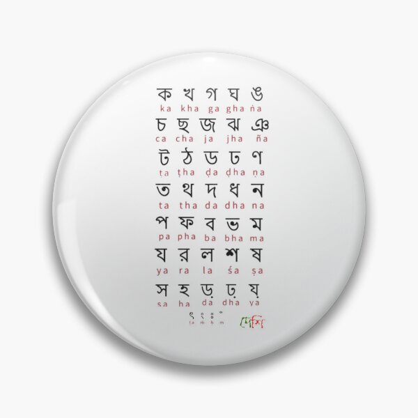 Item preview, Bangla alphabet  designed and sold by দেশি.