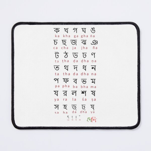 Item preview, Bangla alphabet  designed and sold by দেশি.