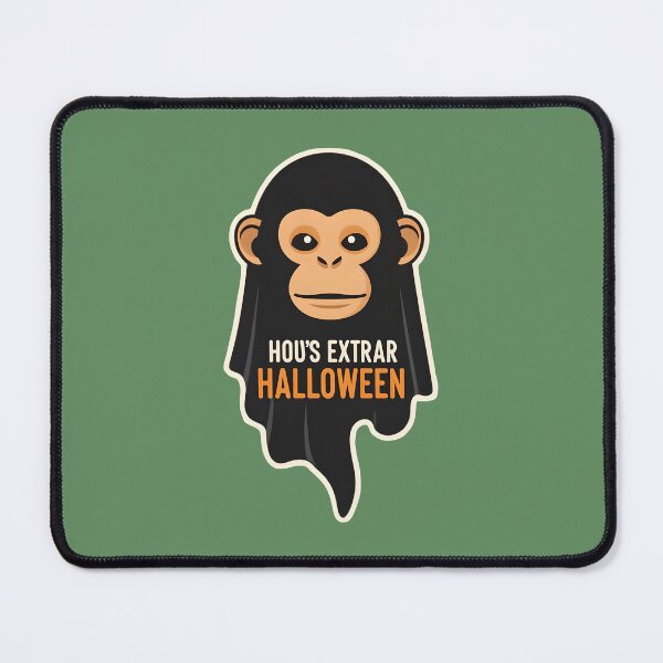 Item preview, Monkey Halloween ghost designed and sold by ParadoxParadox.
