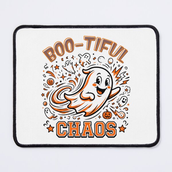 Item preview, Boo-tiful Chaos Retro Ghost Halloween T-Shirt designed and sold by AsolsArts.